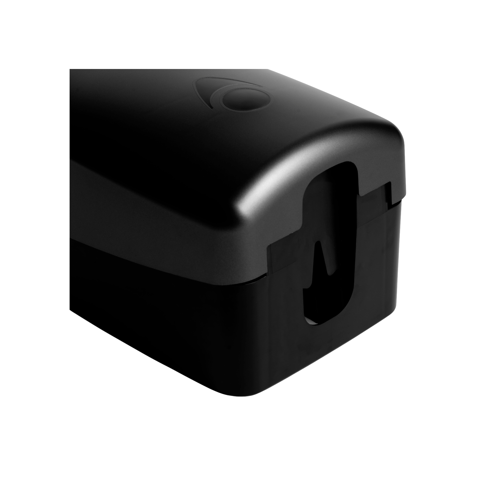 Papieren dispenser voor centrefeed rollen in matte afwerking