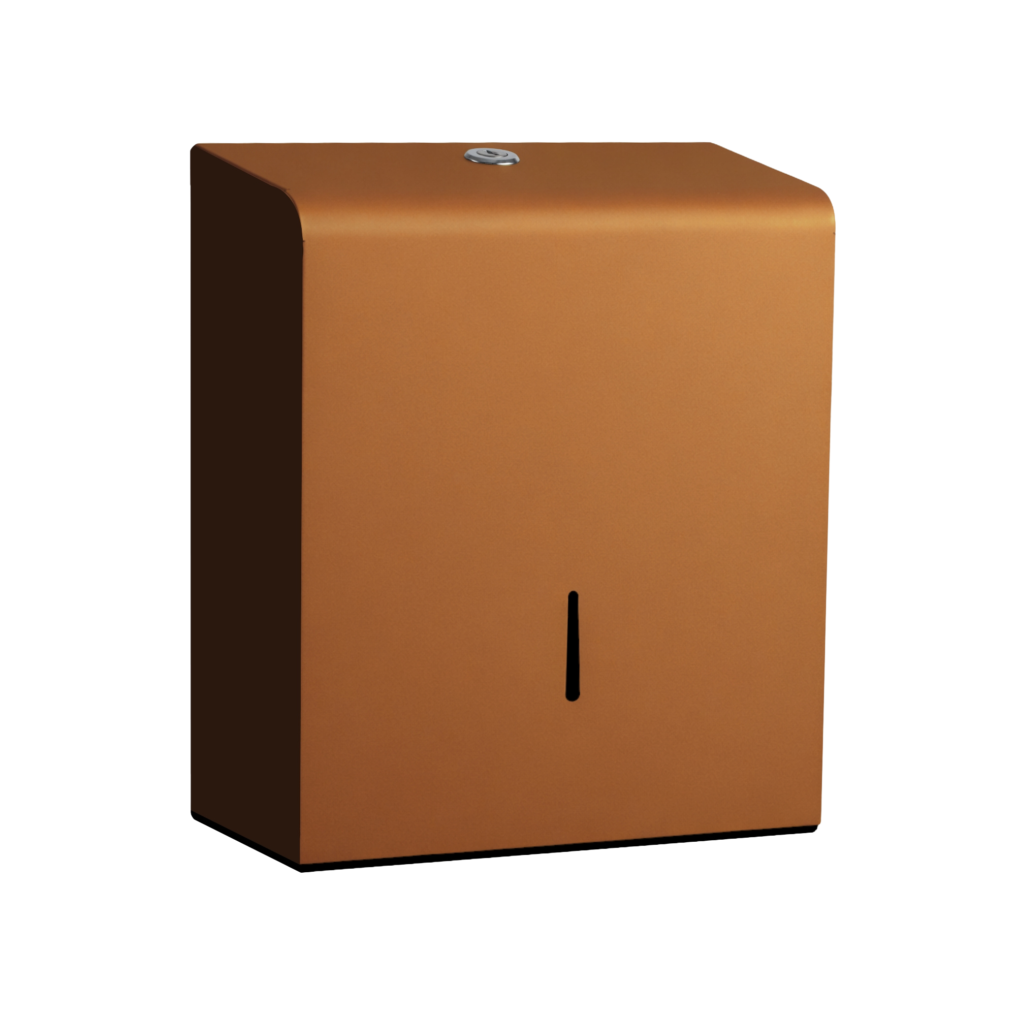 Toiletrulledispenser jumbo i stål til 1 jumbo rulle