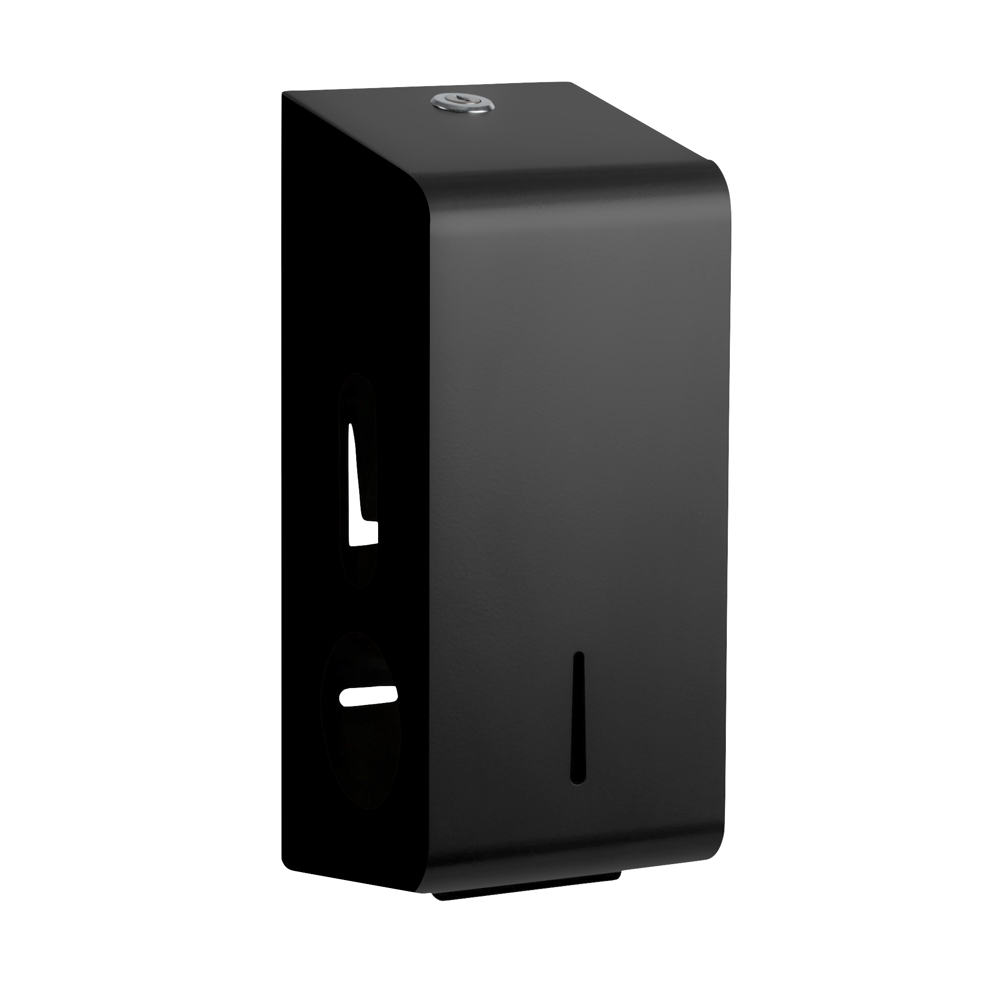 Standard steel toilet roll dispenser