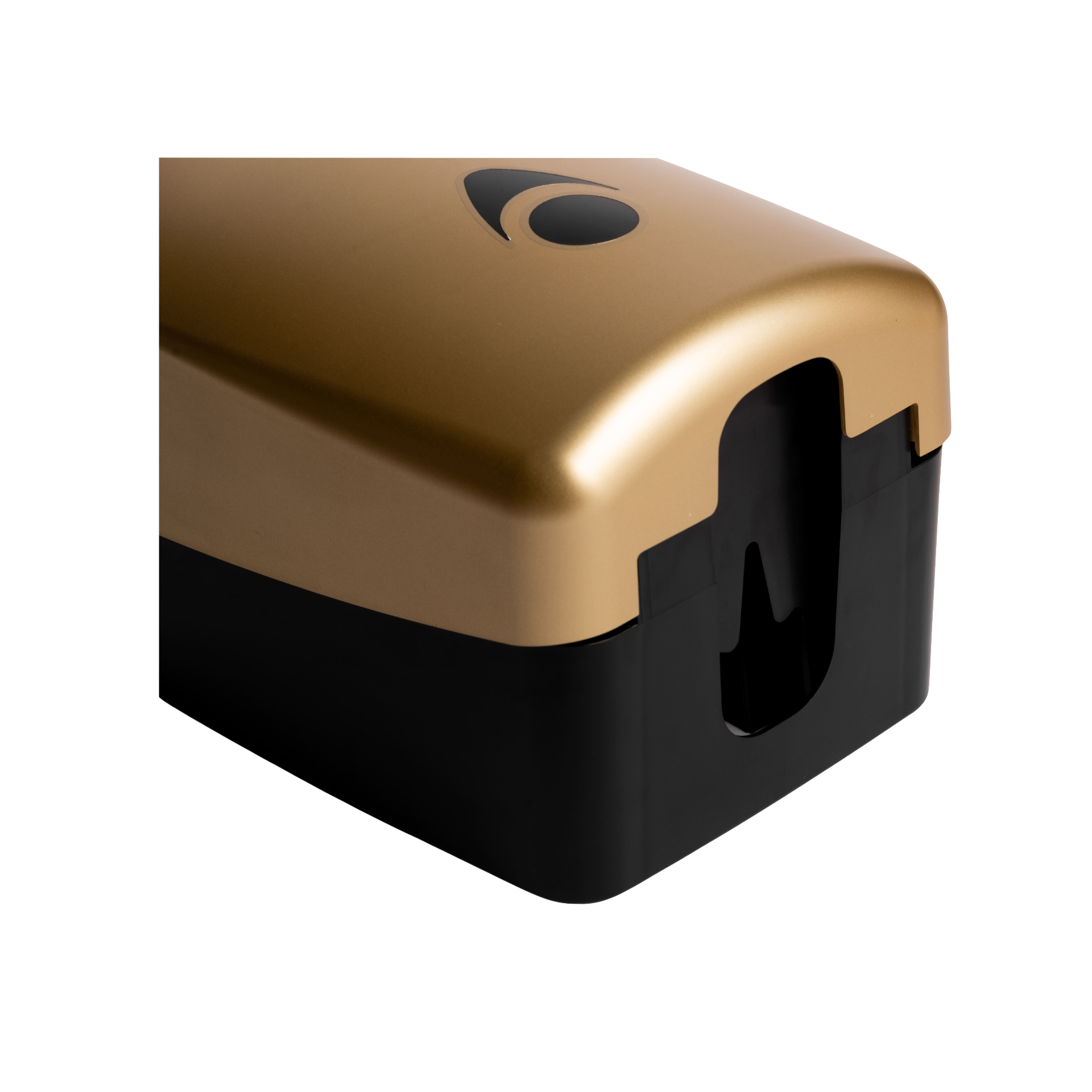 Papieren dispenser voor centrefeed rollen in matte afwerking
