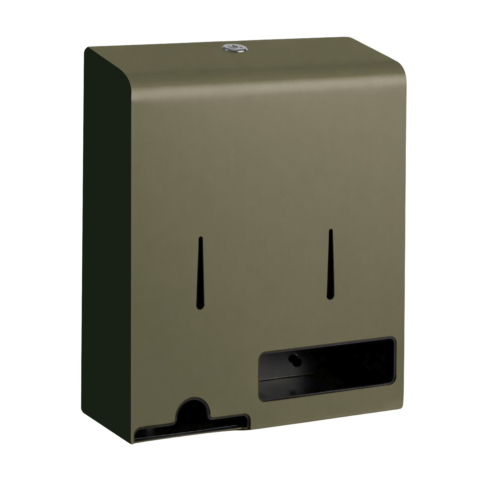 Tampon & bind dispenser i stål