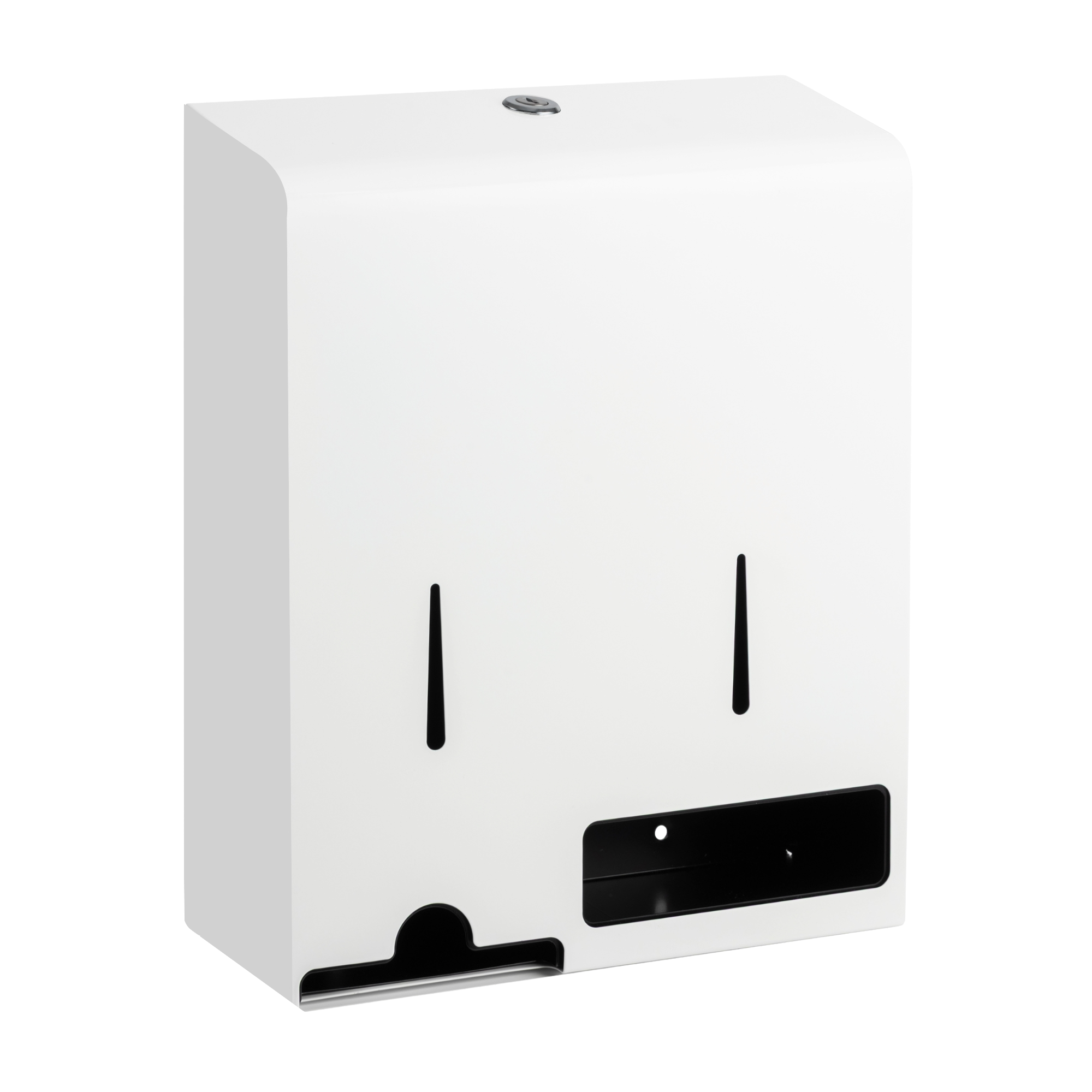 Tampon & bind dispenser i stål