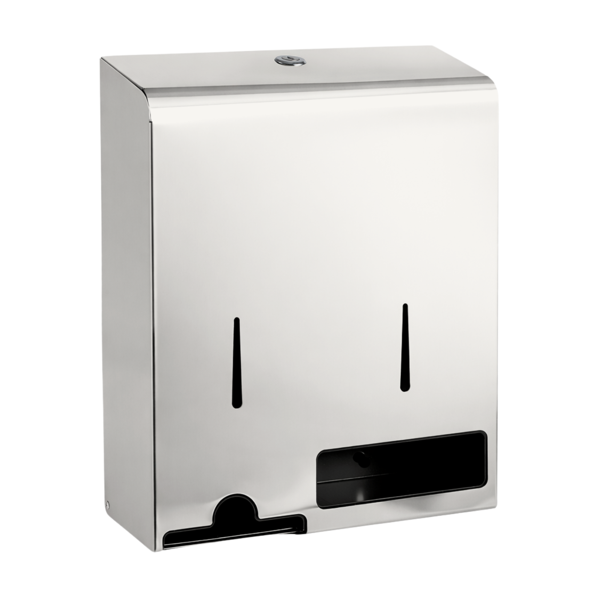 Tampon & bind dispenser i stål