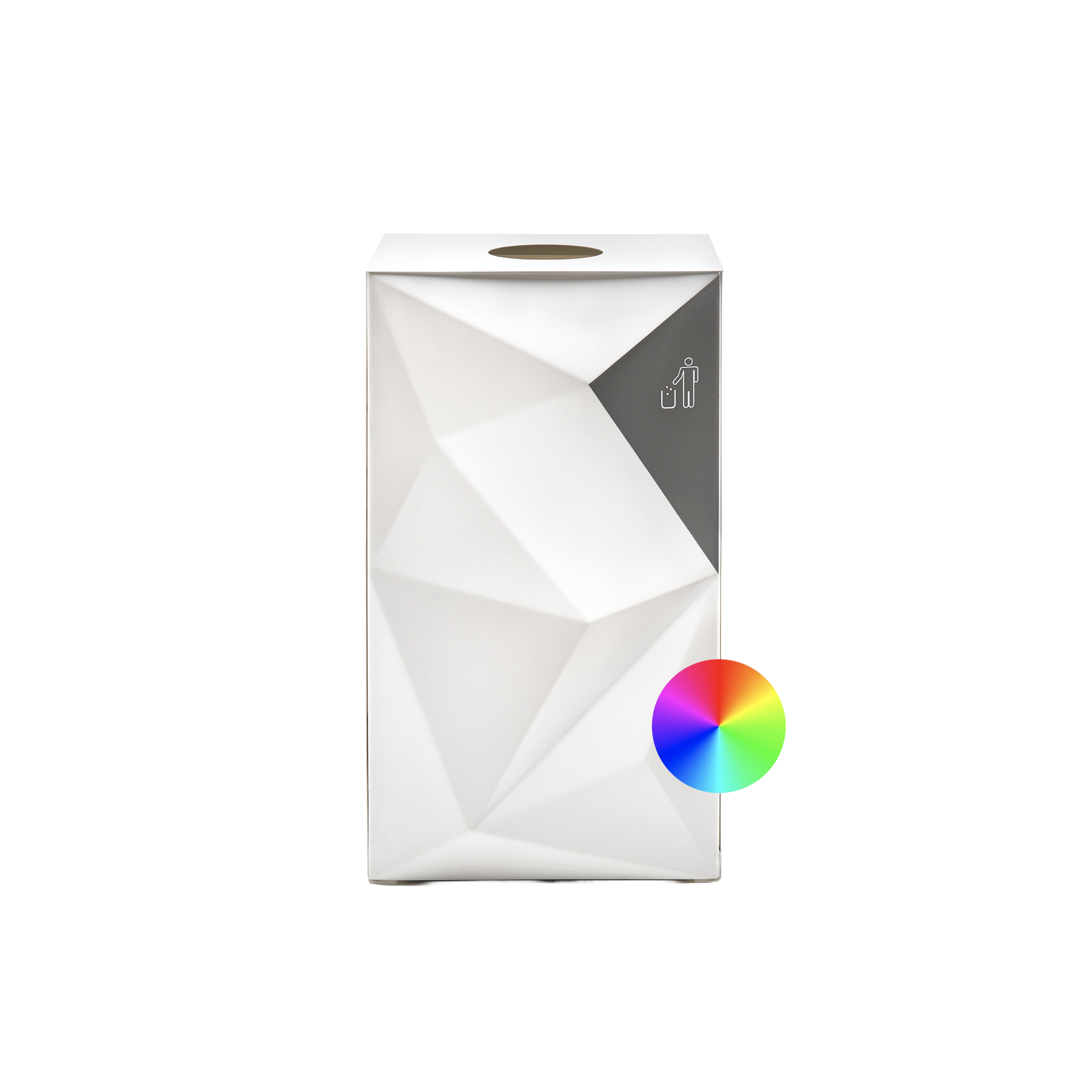 Conteneur à déchets Vevey au design minimaliste