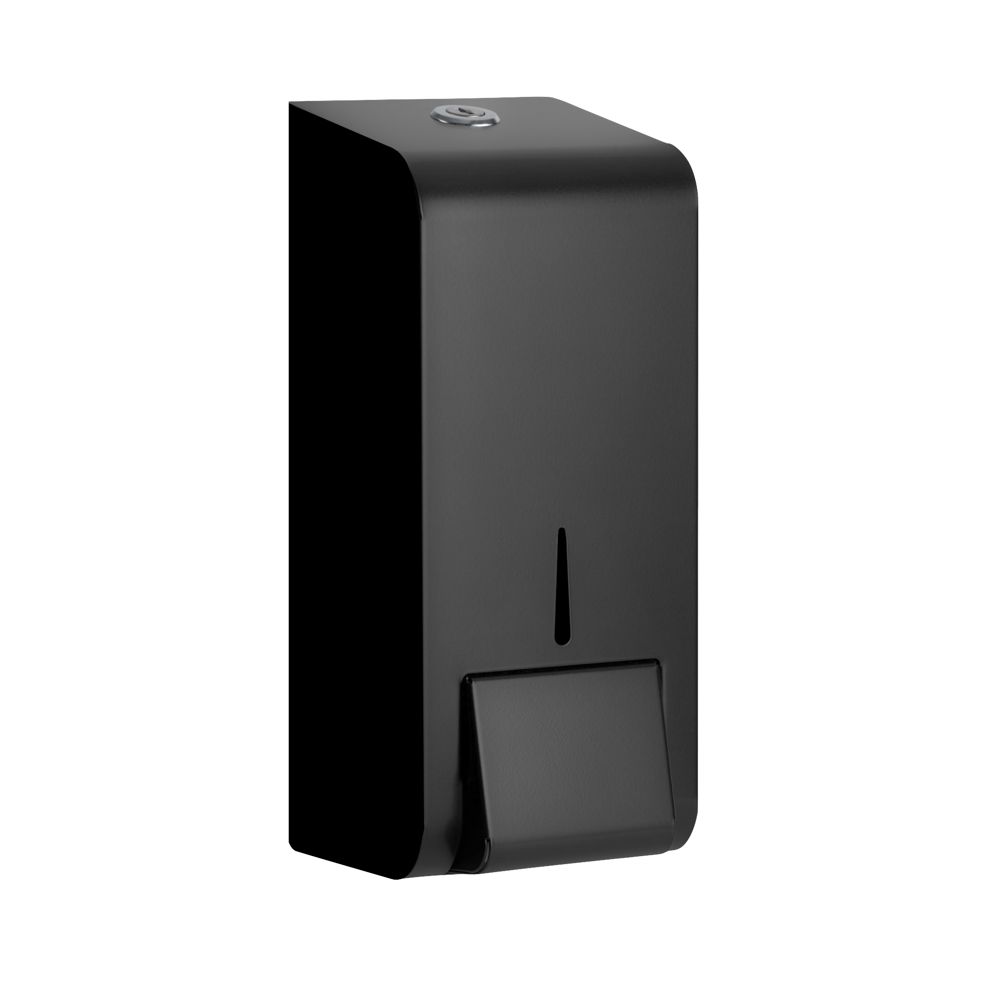 Steel soap dispenser