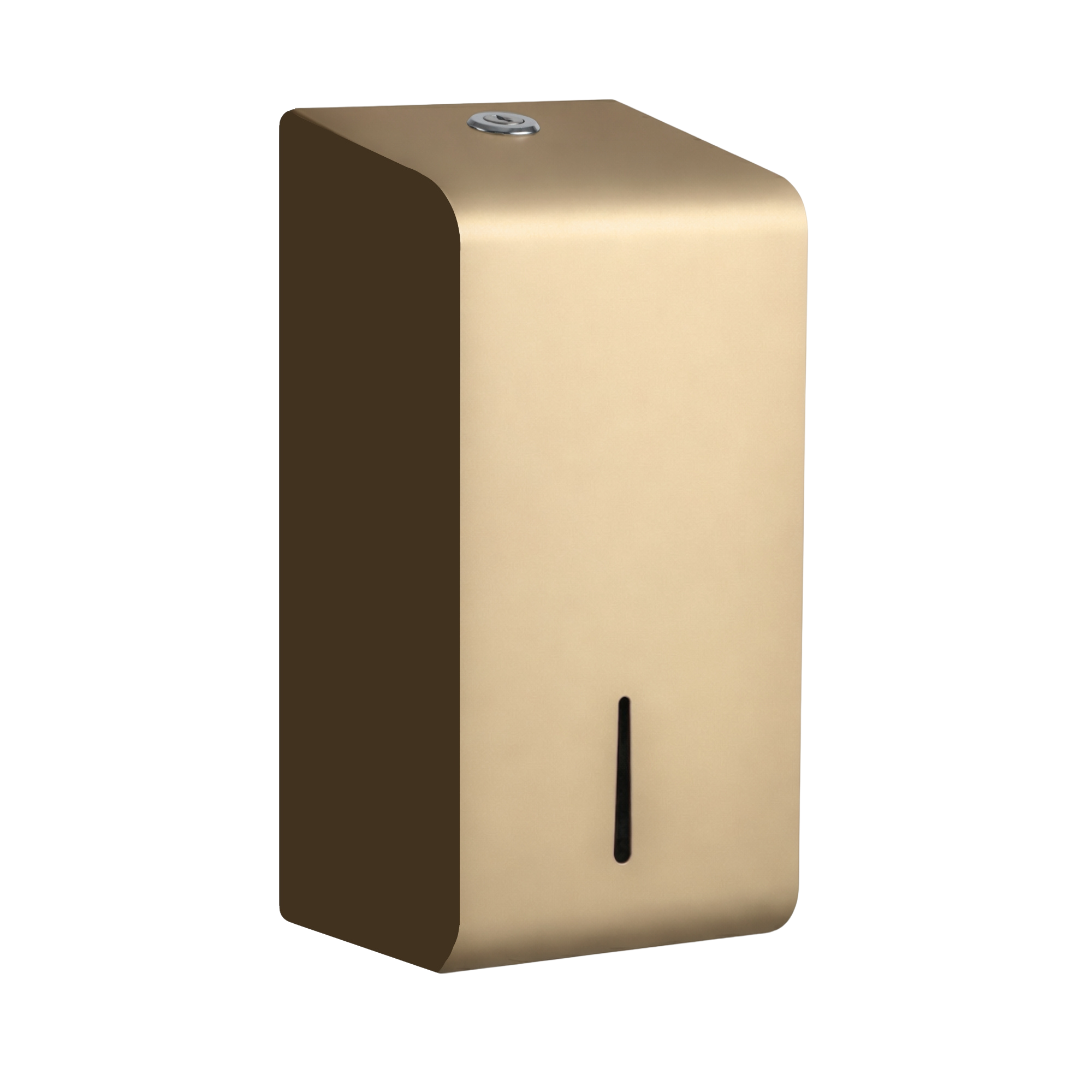 Toiletark dispenser i stål