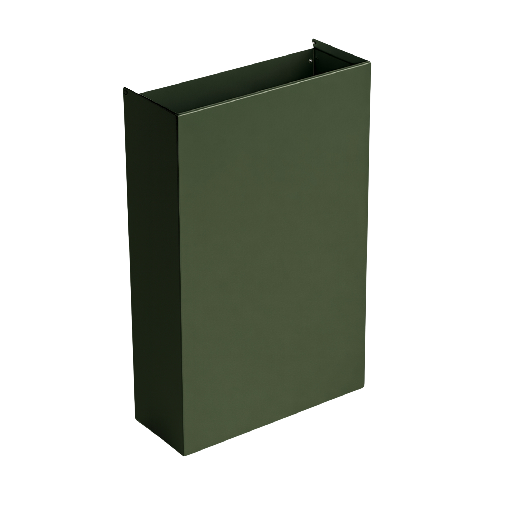 Steel waste bin without frame