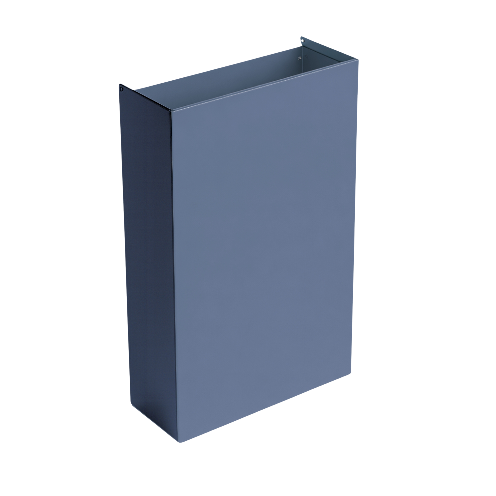 Steel waste bin without frame