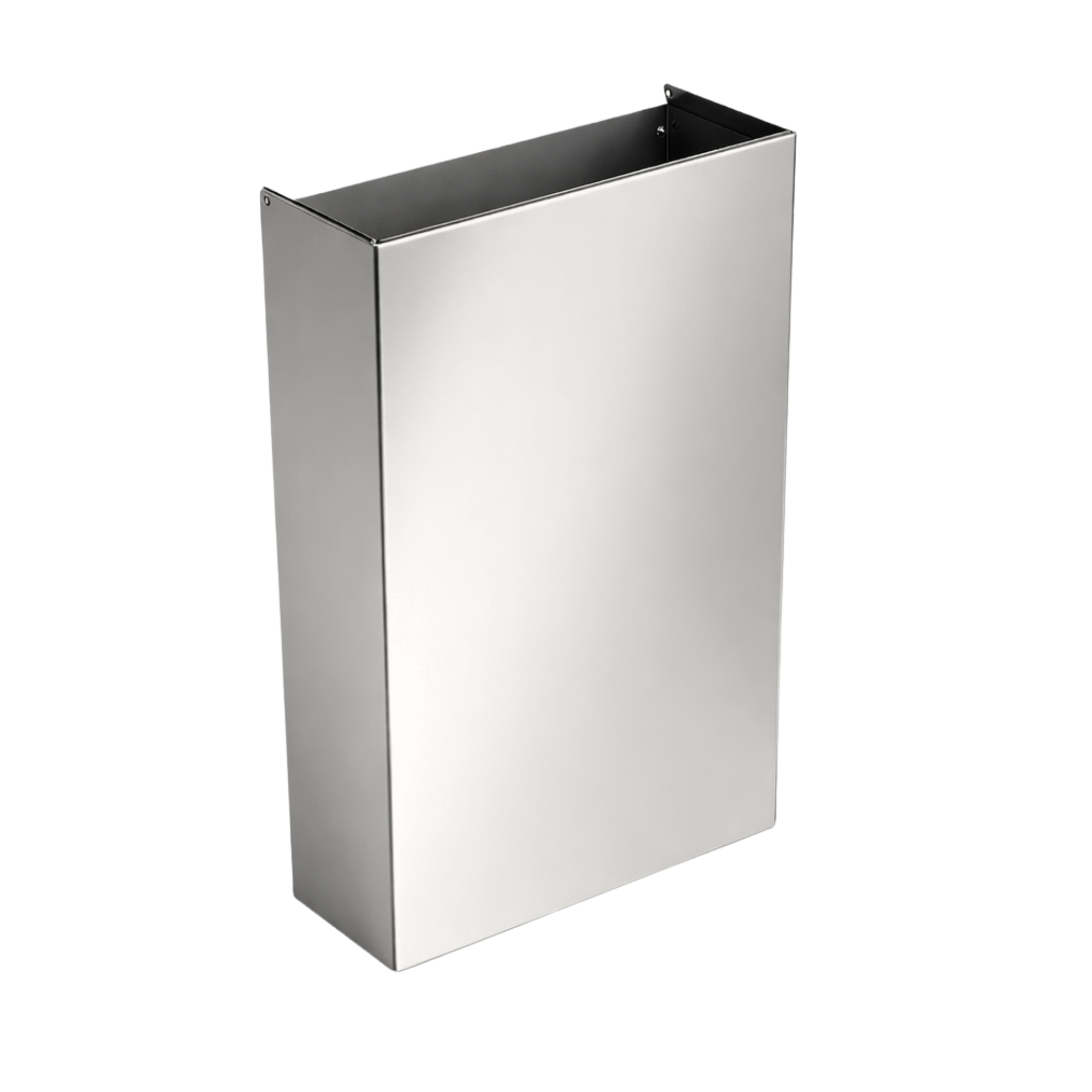 Steel waste bin without frame