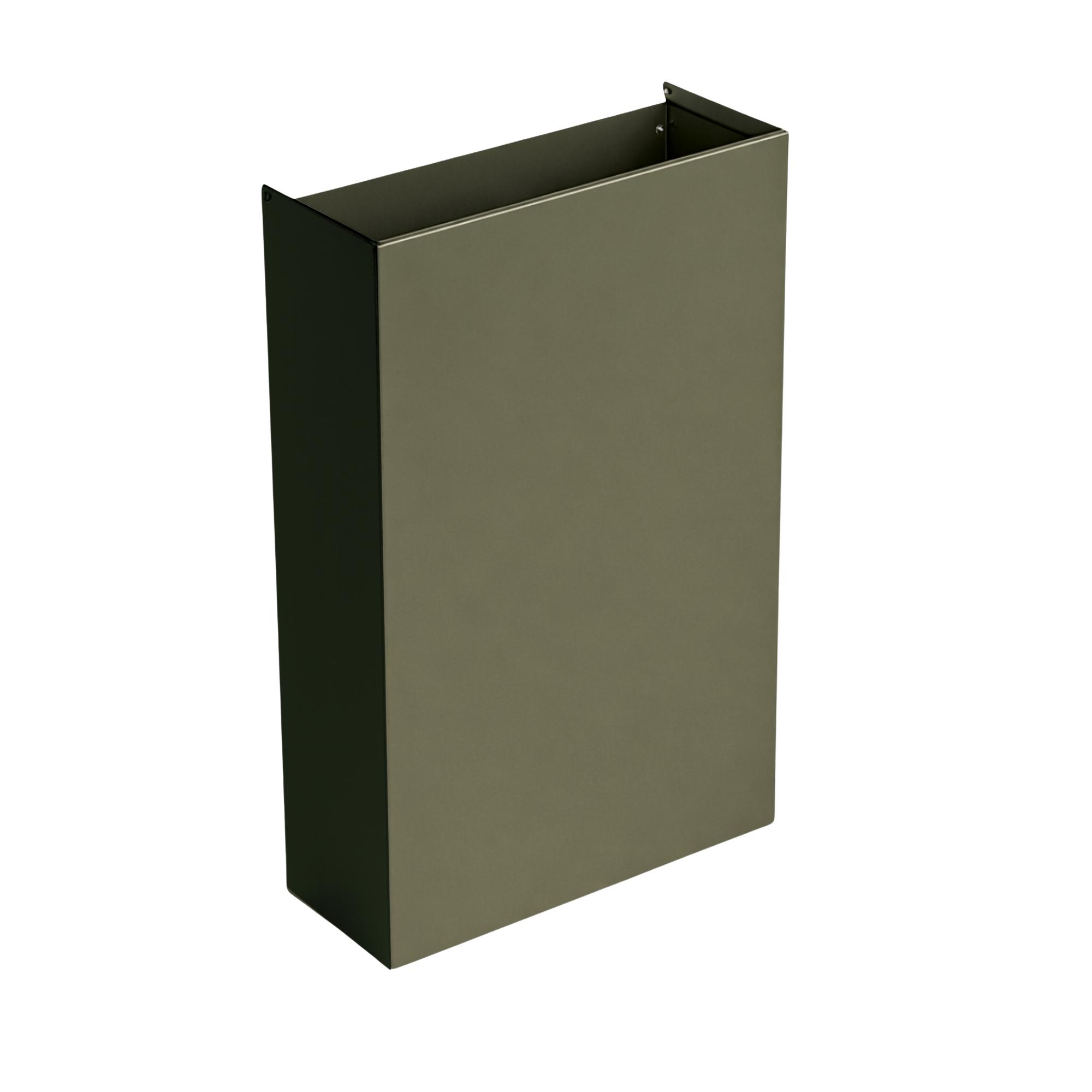 Steel waste bin without frame