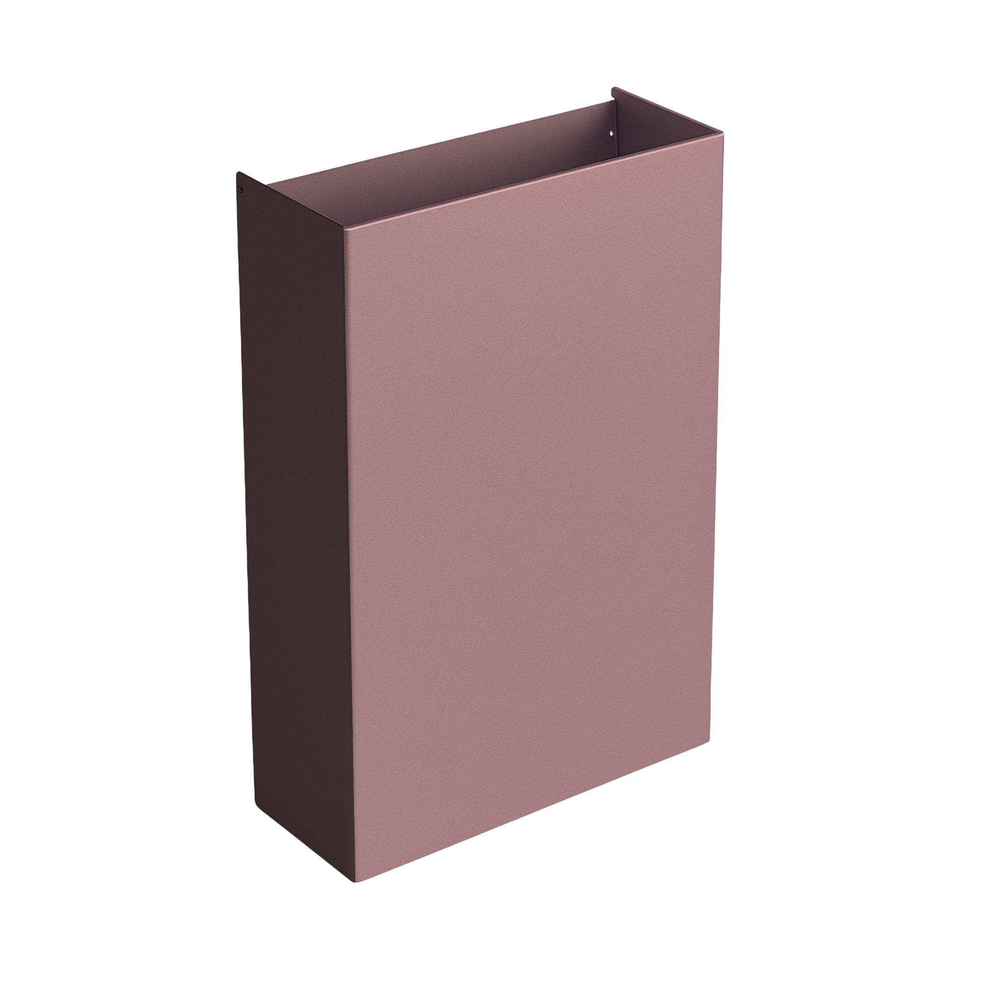 Steel waste bin without frame