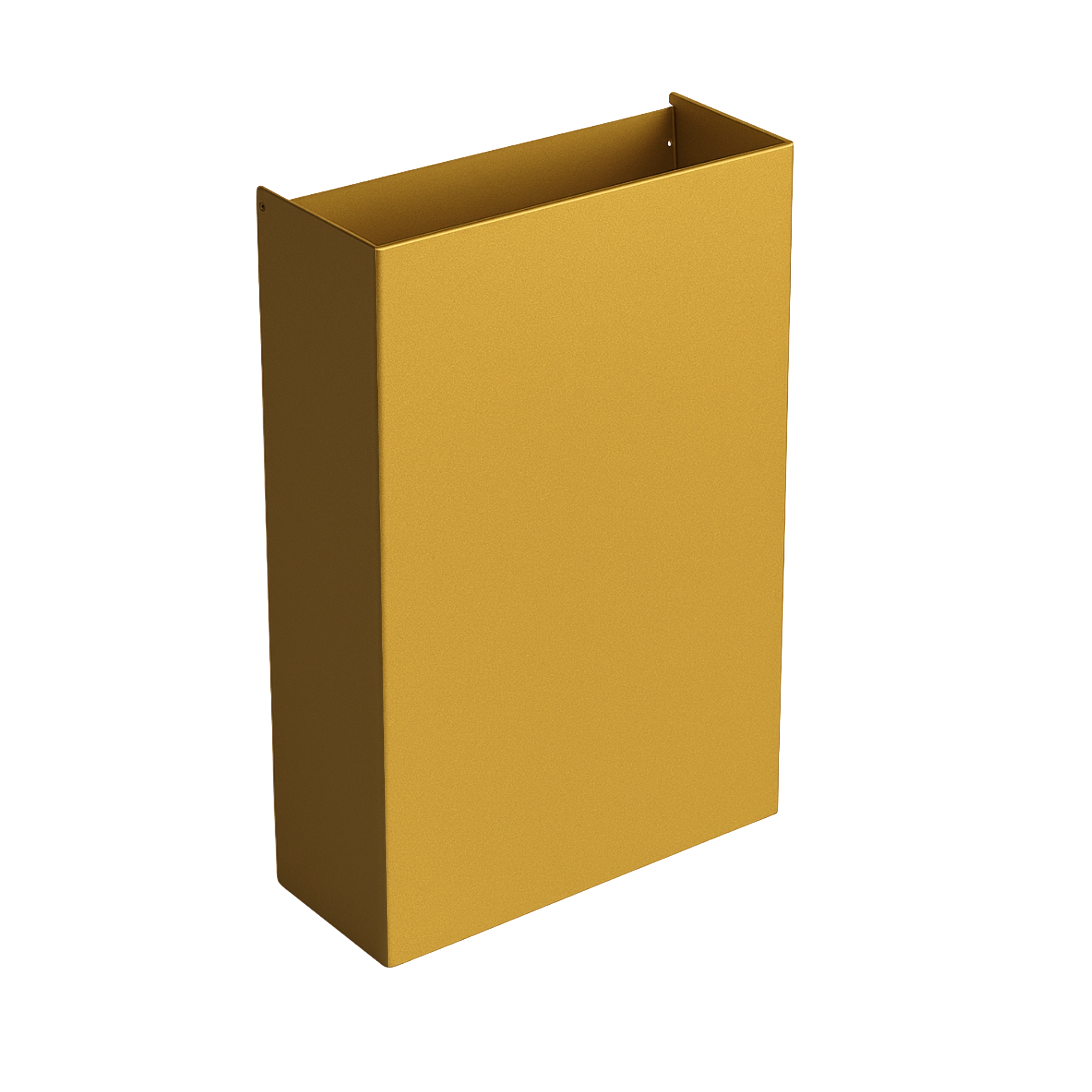 Steel waste bin without frame