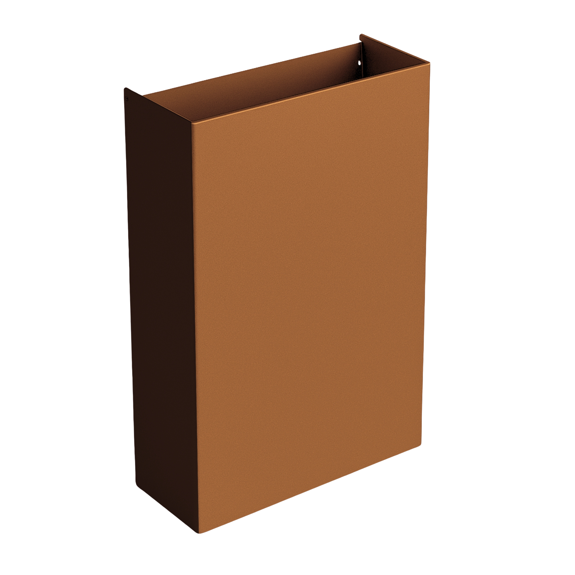 Steel waste bin without frame