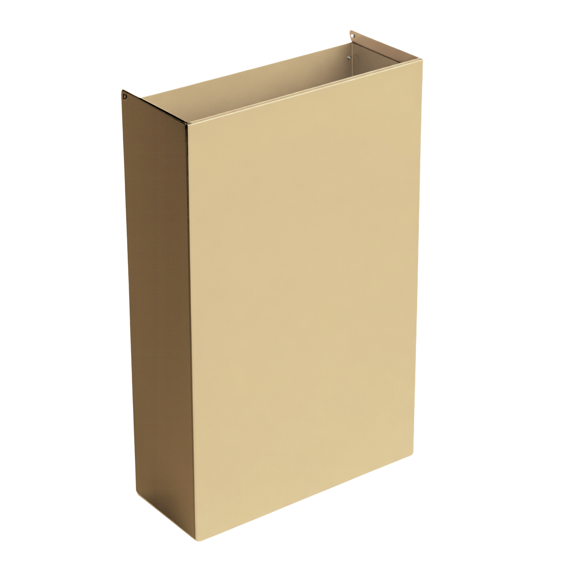 Steel waste bin without frame