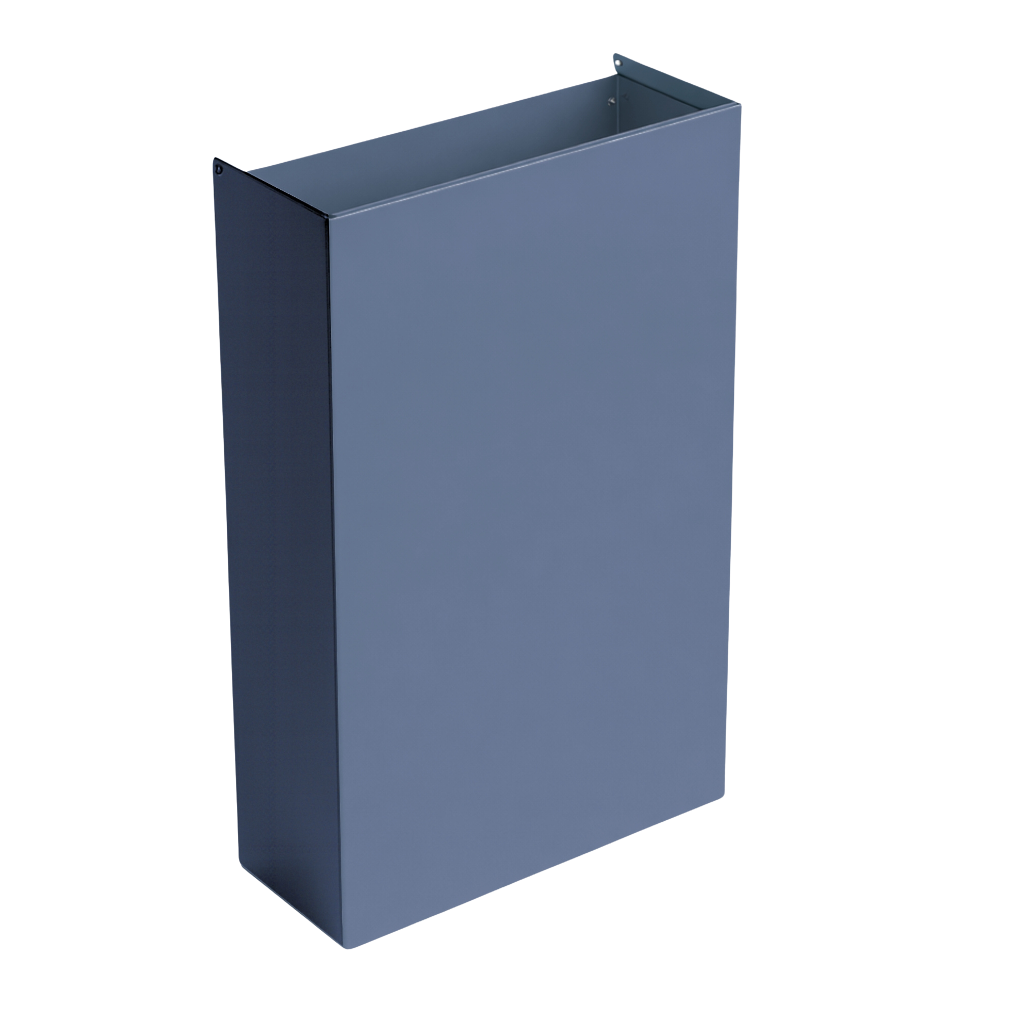 Steel waste bin without frame