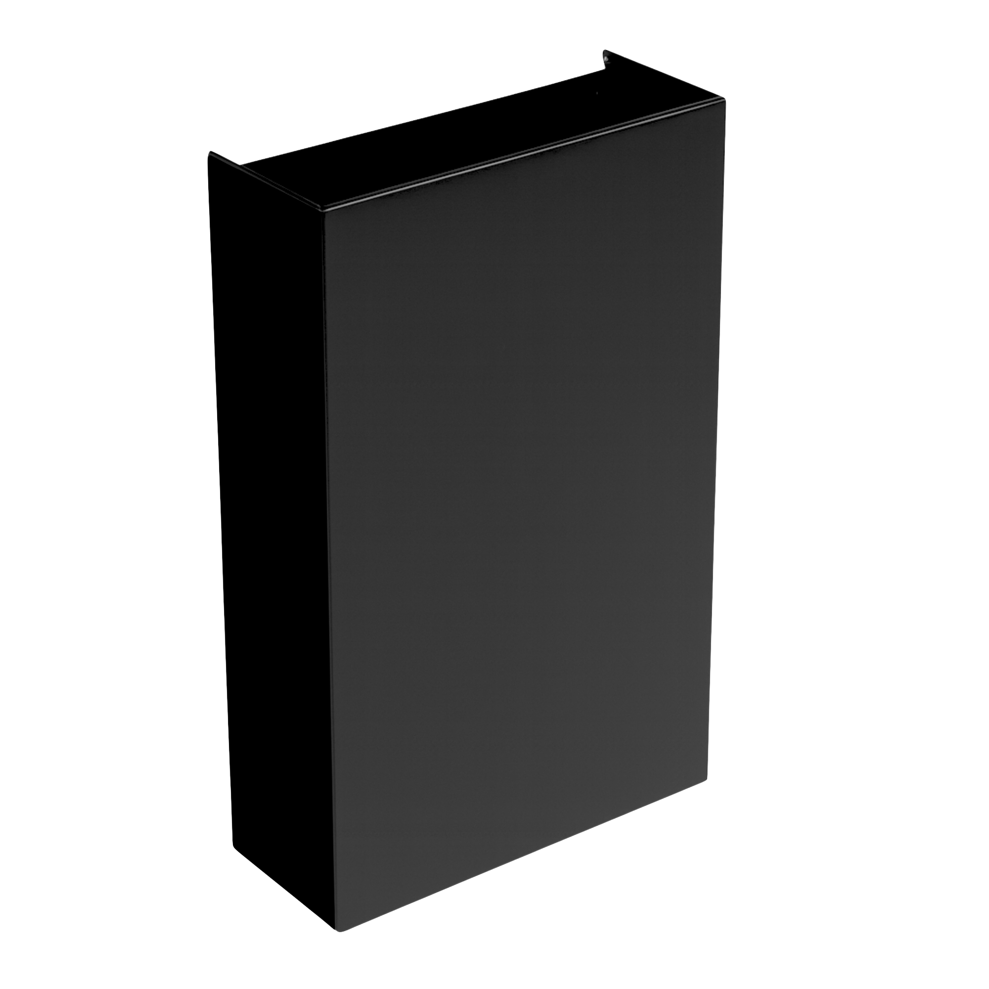 Steel waste bin without frame