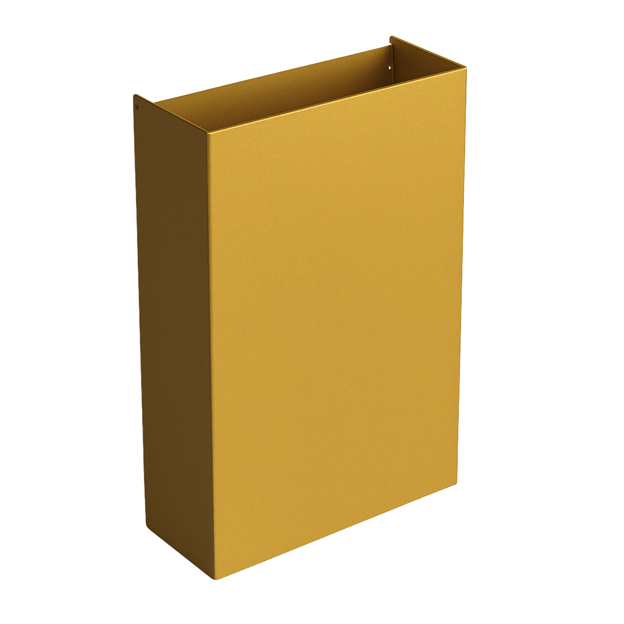 Steel waste bin without frame