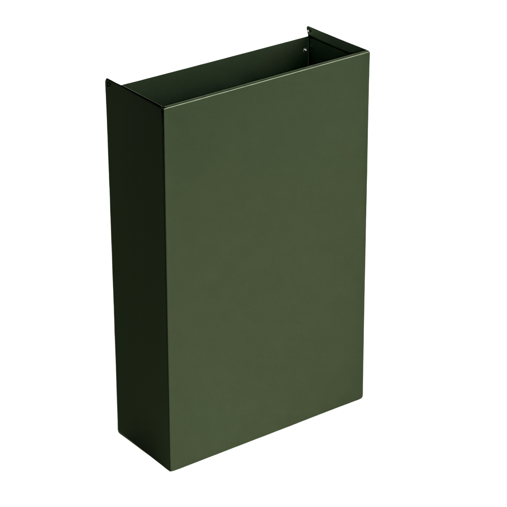 Steel waste bin without frame