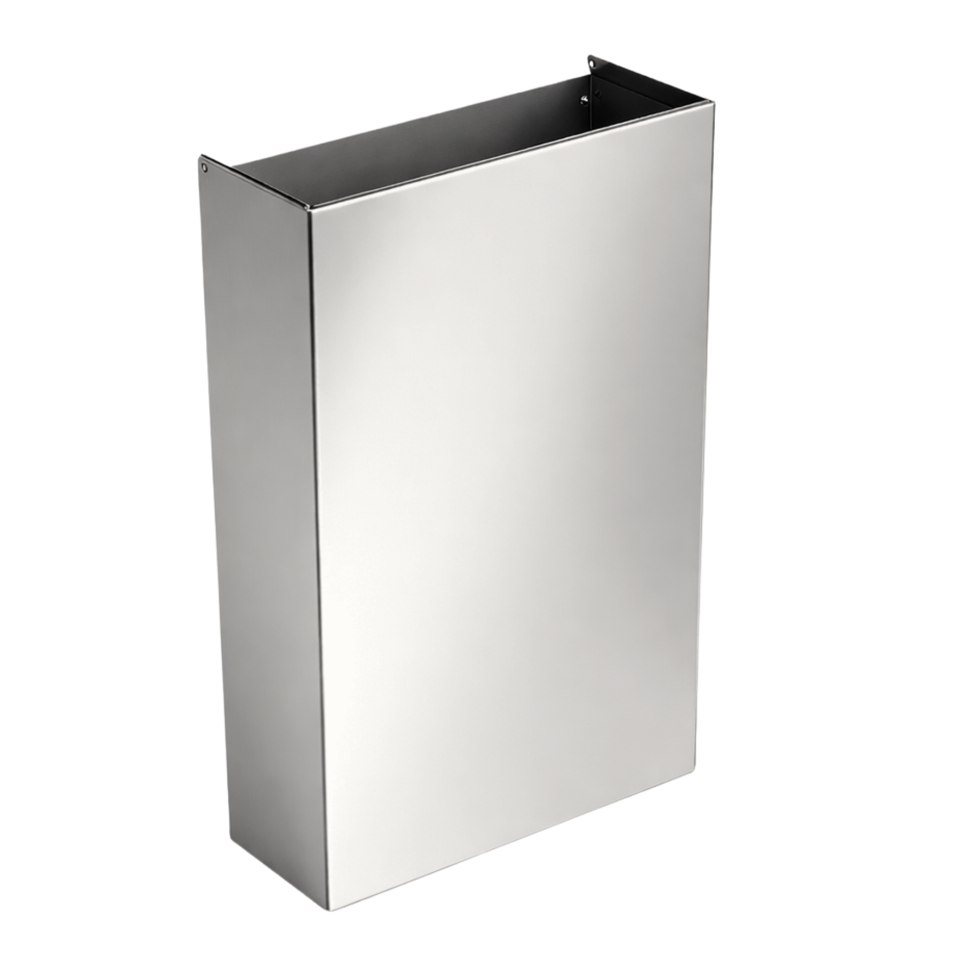 Steel waste bin without frame