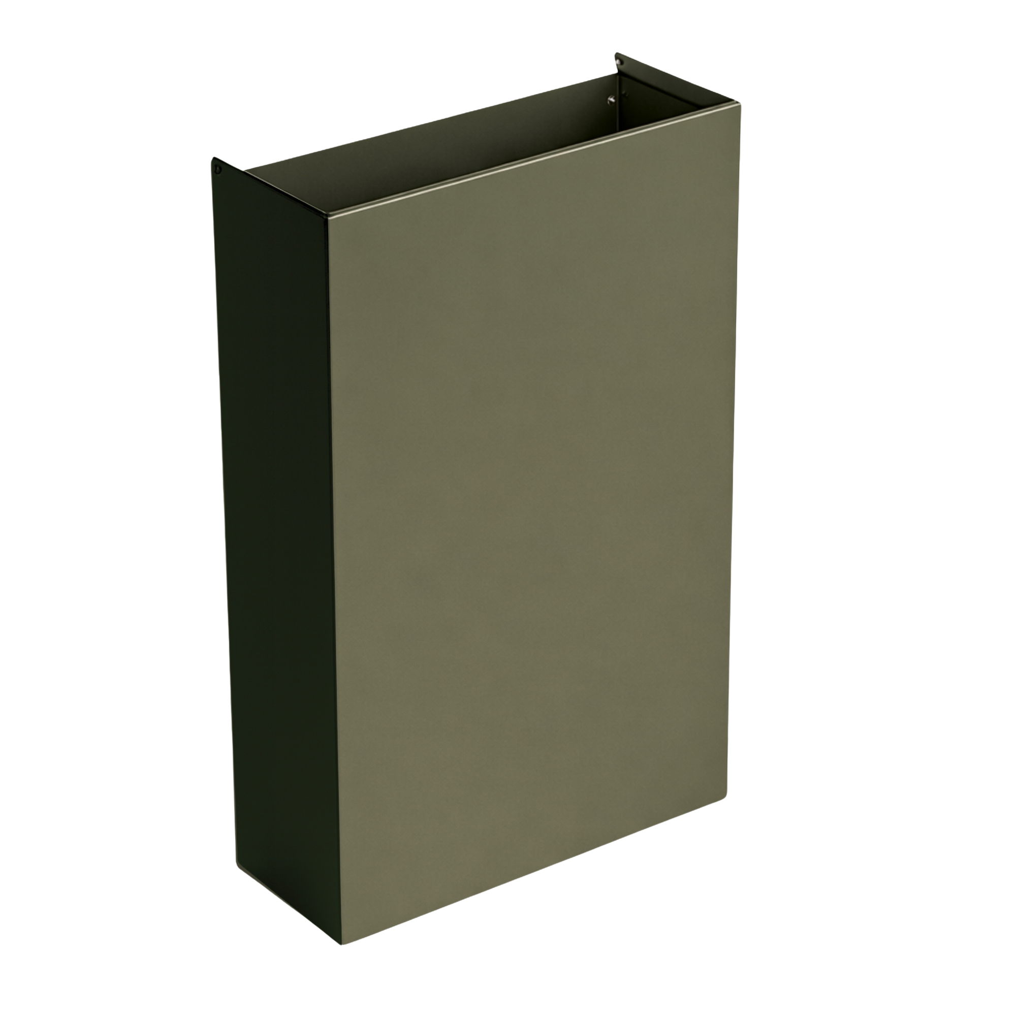 Steel waste bin without frame