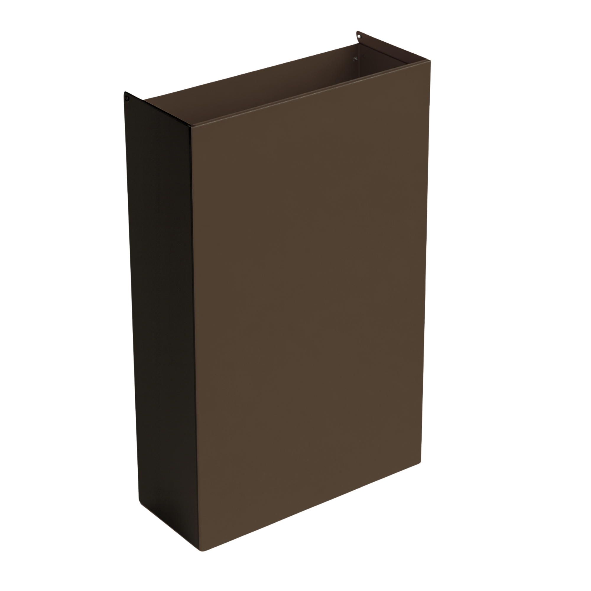 Steel waste bin without frame