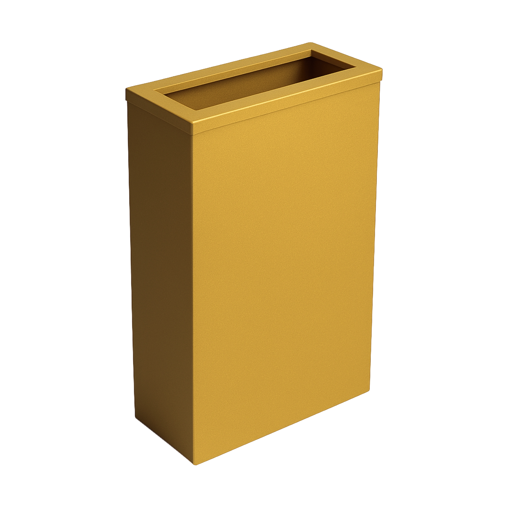 Steel waste bin with frame