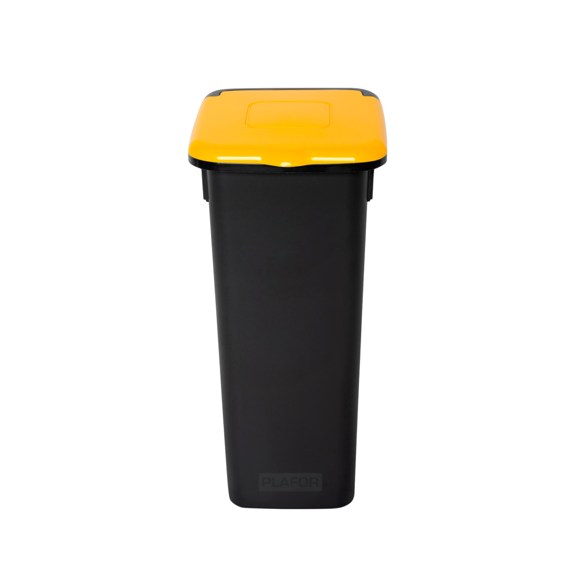 Style trash can with colored lid - 20 liters