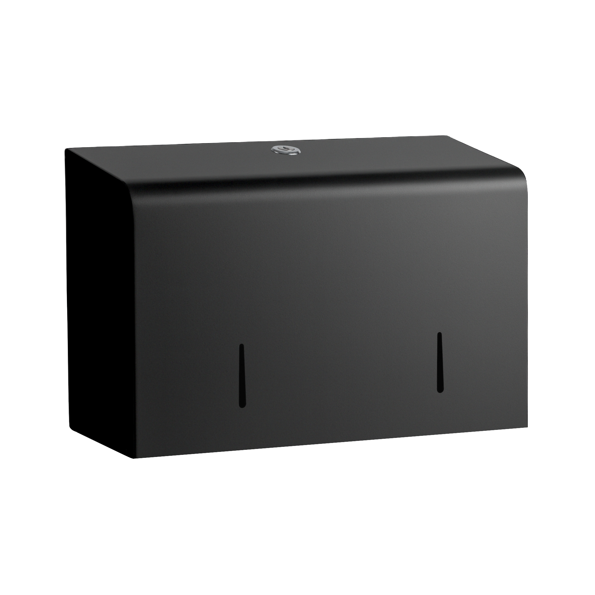 Toiletrulledispenser mini jumbo i stål til 2 mini jumbo ruller