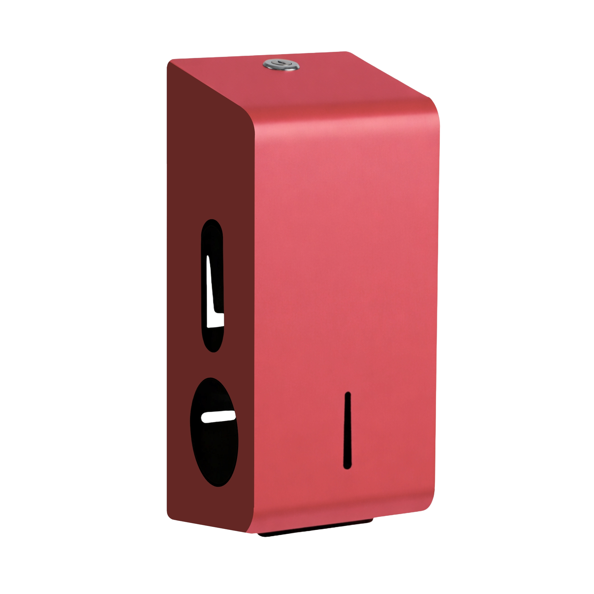 Standard steel toilet roll dispenser