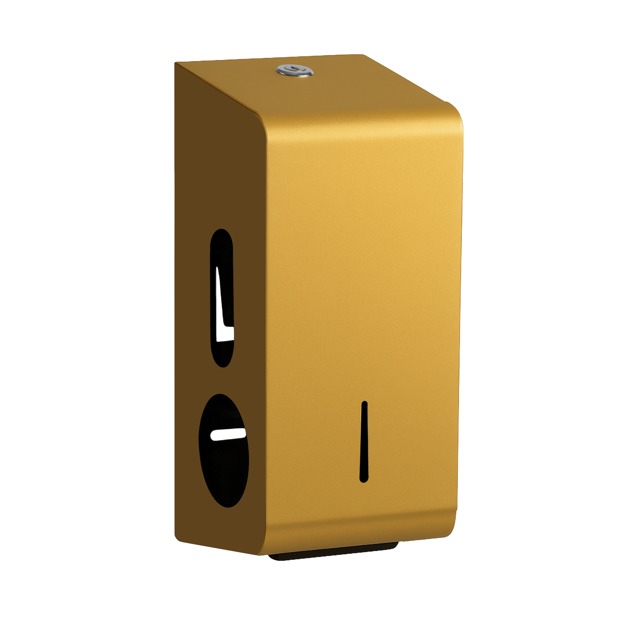 Standard steel toilet roll dispenser