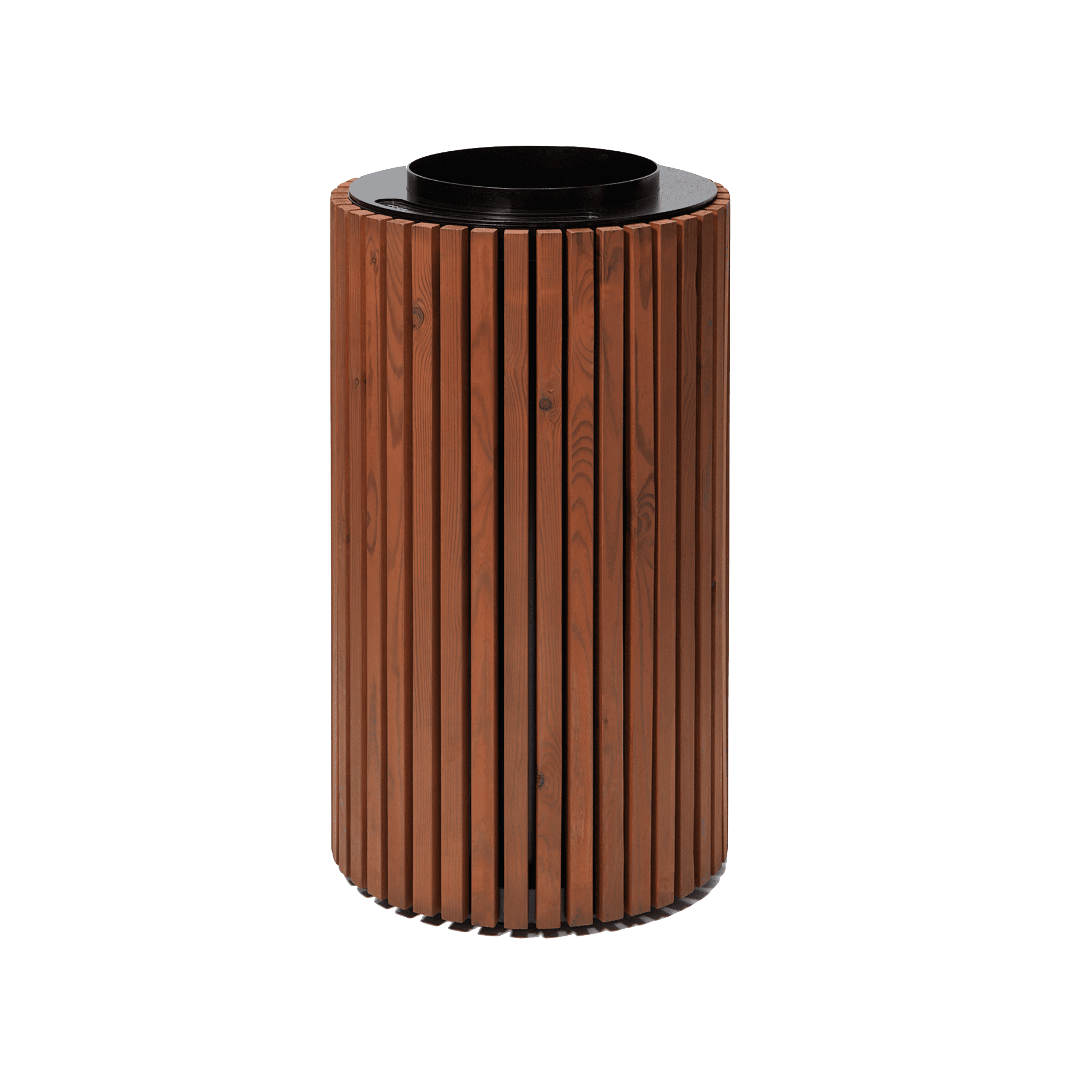 Nyon waste container for outdoor use