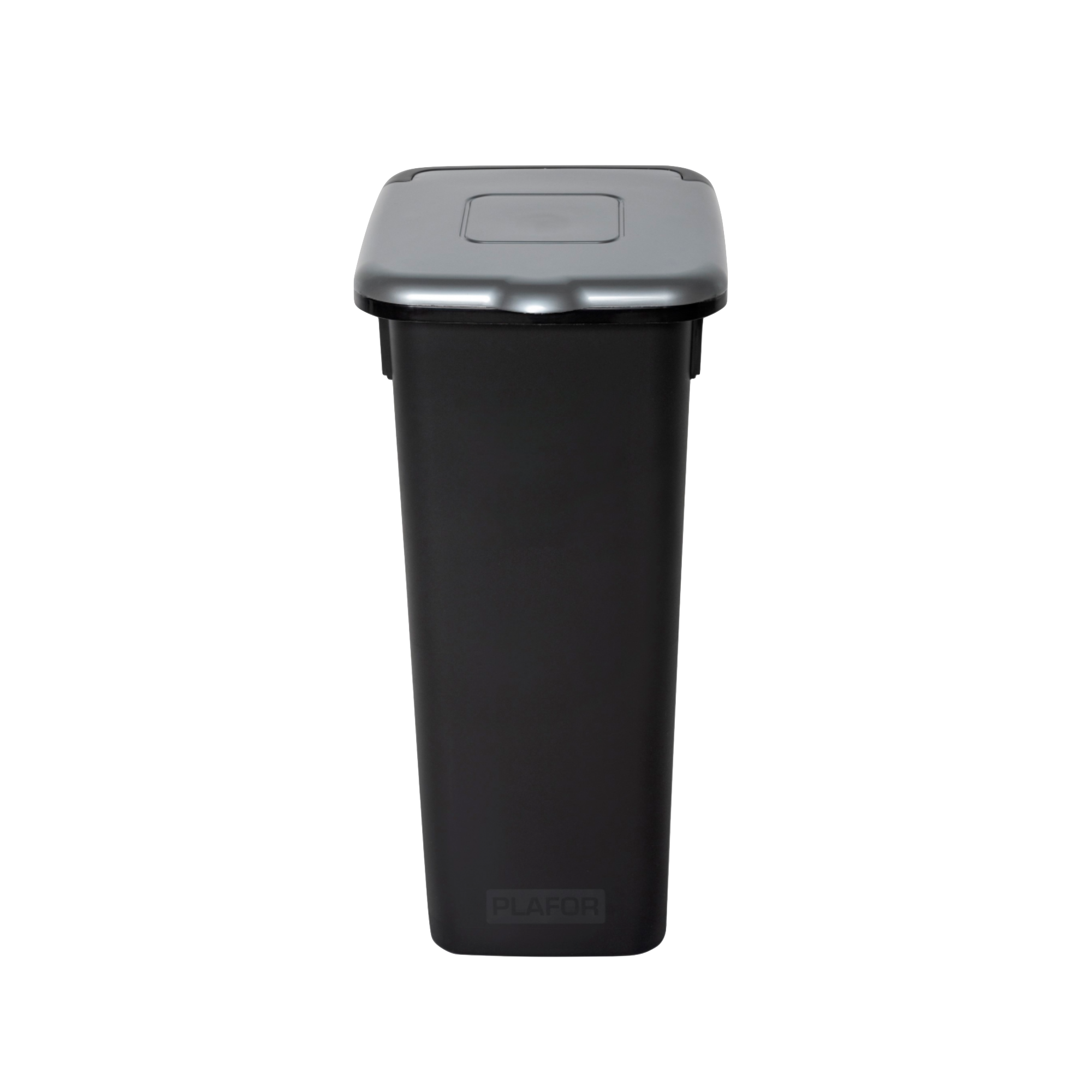 Style trash can with colored lid - 20 liters