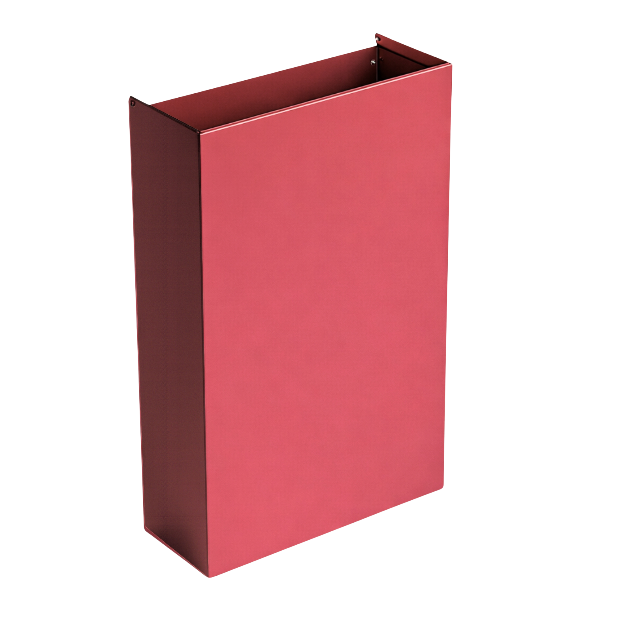 Abfallbehälter aus Stahl. rahmen