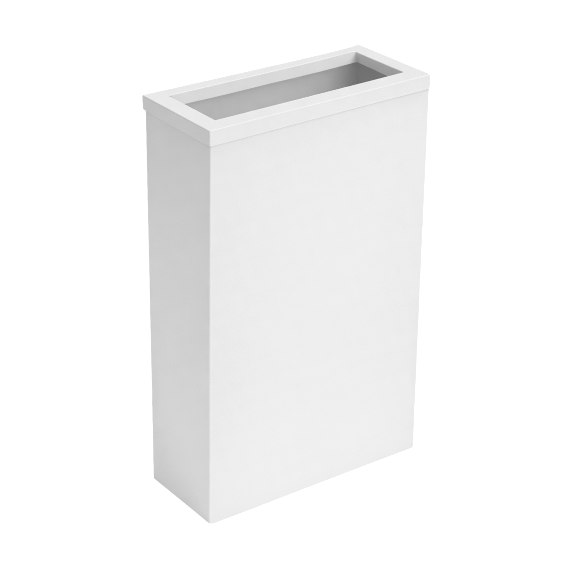 Abfallbehälter aus Stahl mit. rahmen