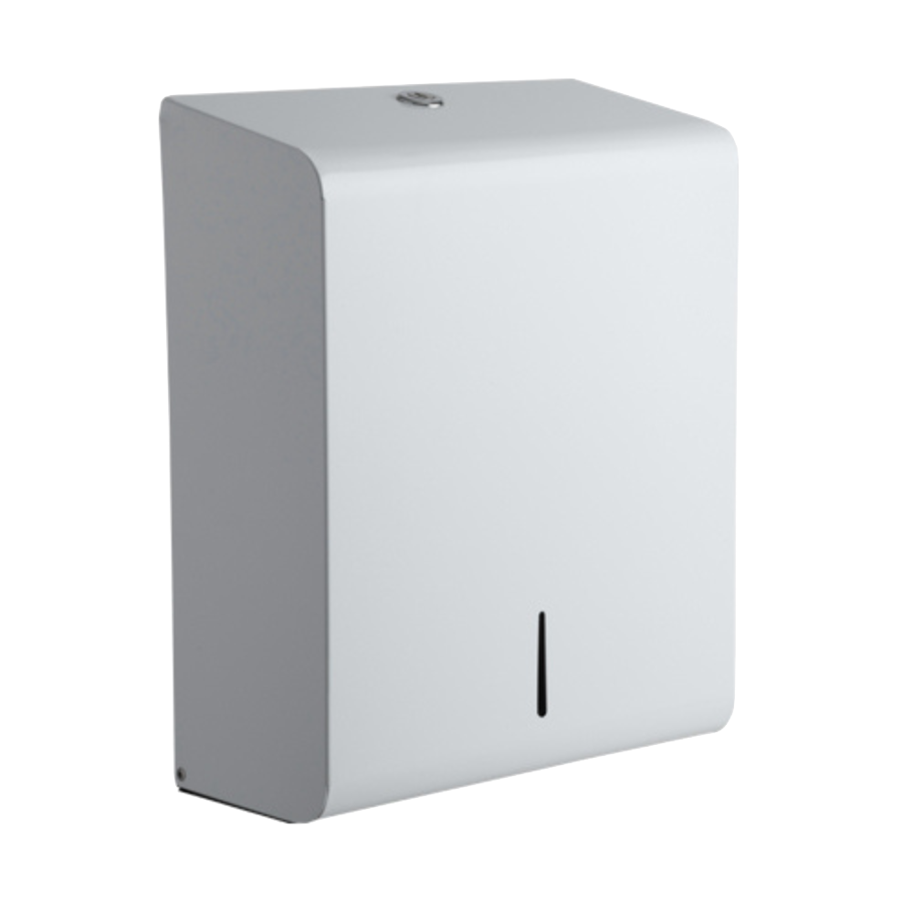 Papirdispenser i stål